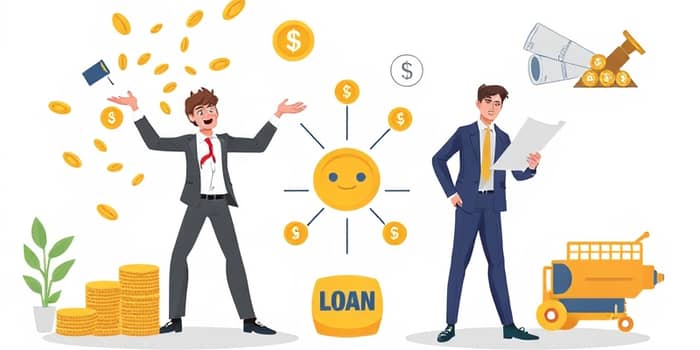 Como Empr%e9stimos de Curto e Longo Prazo se Diferenciam